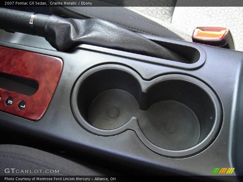 Granite Metallic / Ebony 2007 Pontiac G6 Sedan