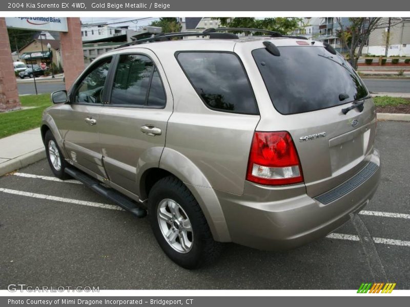 Gold Beige Metallic / Beige 2004 Kia Sorento EX 4WD