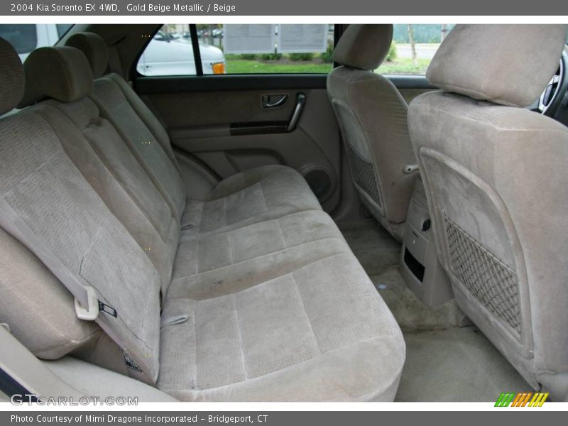 Gold Beige Metallic / Beige 2004 Kia Sorento EX 4WD