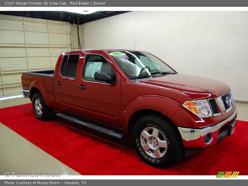 Red Brawn / Desert 2007 Nissan Frontier SE Crew Cab