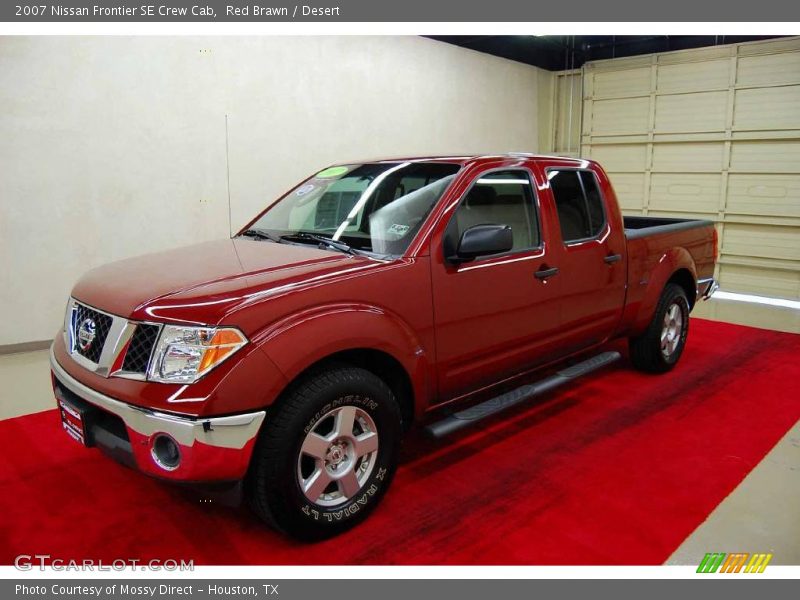 Red Brawn / Desert 2007 Nissan Frontier SE Crew Cab