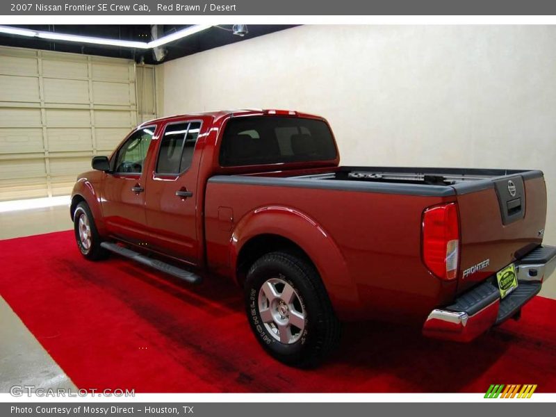 Red Brawn / Desert 2007 Nissan Frontier SE Crew Cab