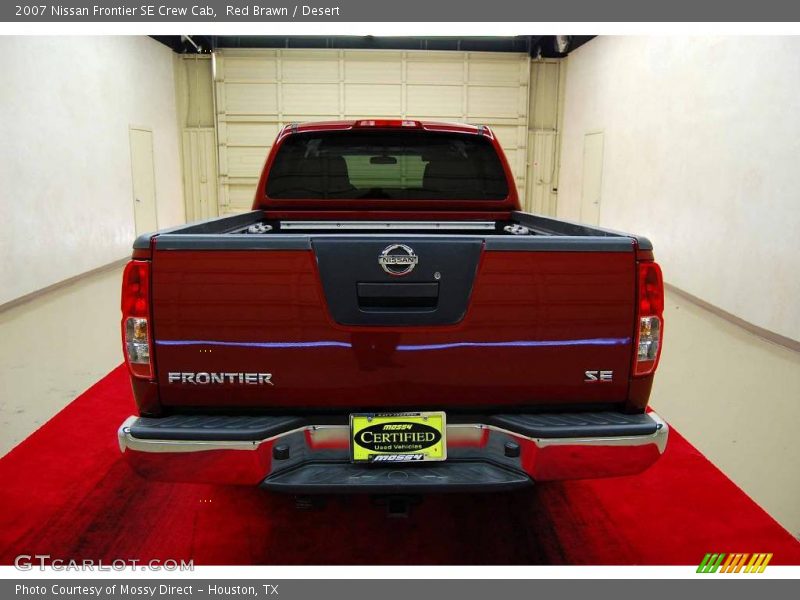 Red Brawn / Desert 2007 Nissan Frontier SE Crew Cab