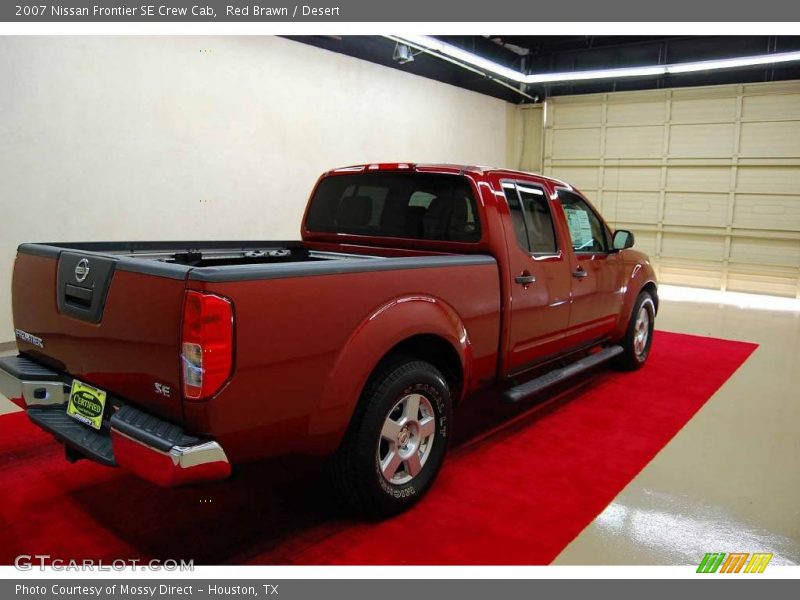 Red Brawn / Desert 2007 Nissan Frontier SE Crew Cab