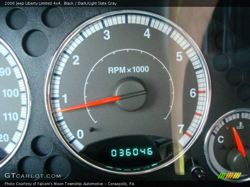 Black / Dark/Light Slate Gray 2006 Jeep Liberty Limited 4x4