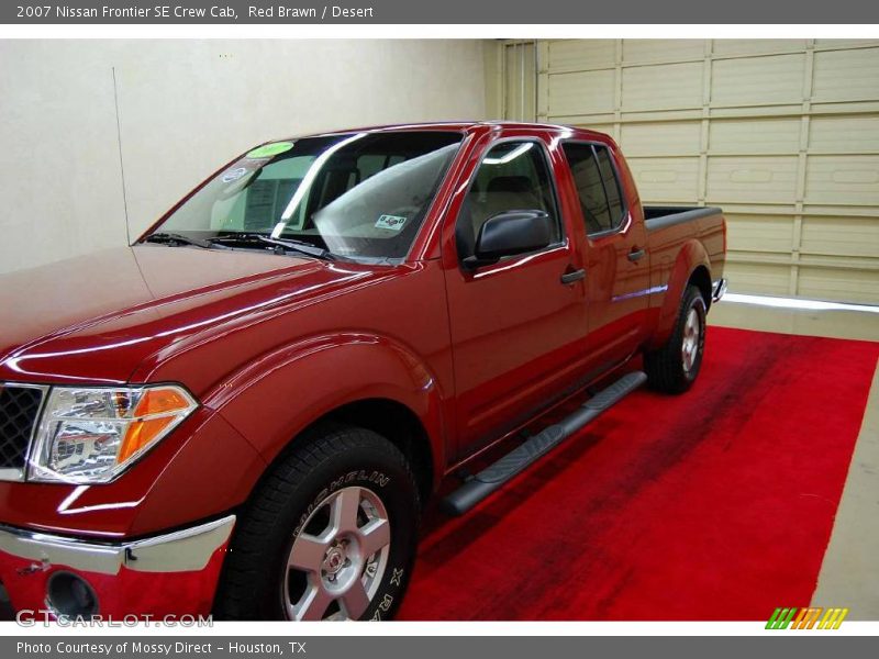 Red Brawn / Desert 2007 Nissan Frontier SE Crew Cab