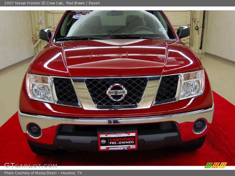 Red Brawn / Desert 2007 Nissan Frontier SE Crew Cab