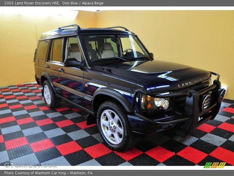 Oslo Blue / Alpaca Beige 2003 Land Rover Discovery HSE