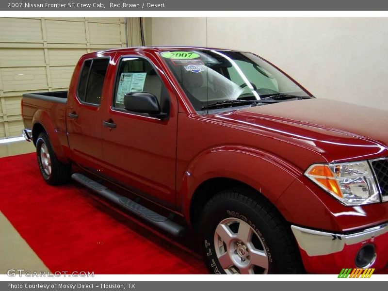 Red Brawn / Desert 2007 Nissan Frontier SE Crew Cab