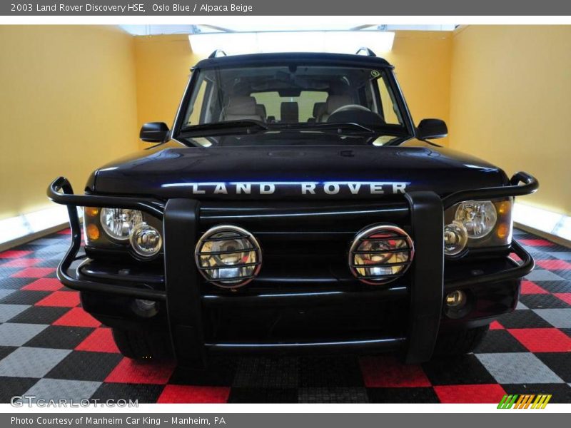Oslo Blue / Alpaca Beige 2003 Land Rover Discovery HSE