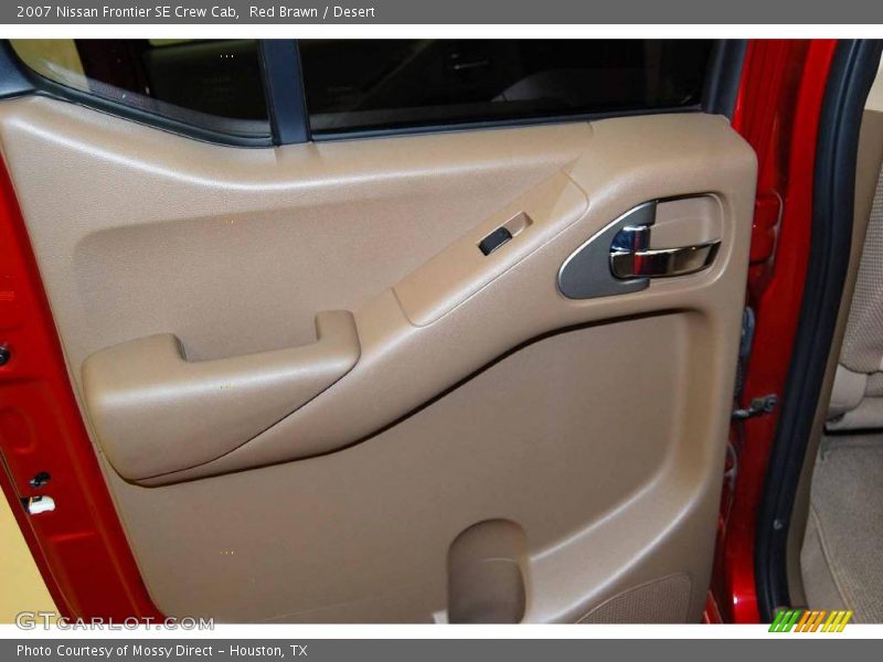 Red Brawn / Desert 2007 Nissan Frontier SE Crew Cab