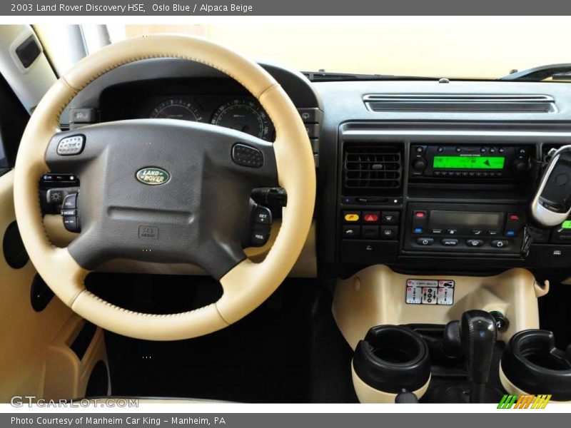 Oslo Blue / Alpaca Beige 2003 Land Rover Discovery HSE