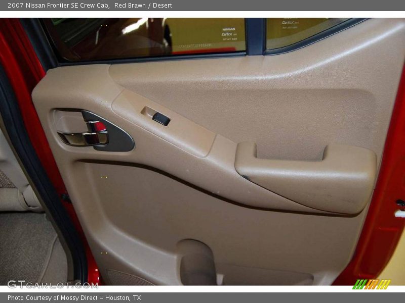 Red Brawn / Desert 2007 Nissan Frontier SE Crew Cab