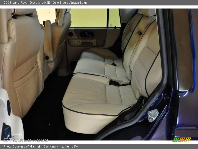 Oslo Blue / Alpaca Beige 2003 Land Rover Discovery HSE