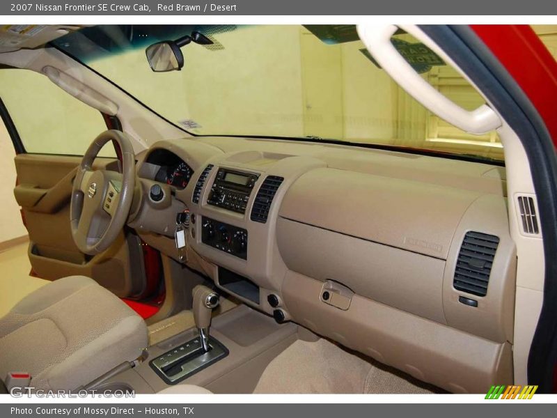 Red Brawn / Desert 2007 Nissan Frontier SE Crew Cab