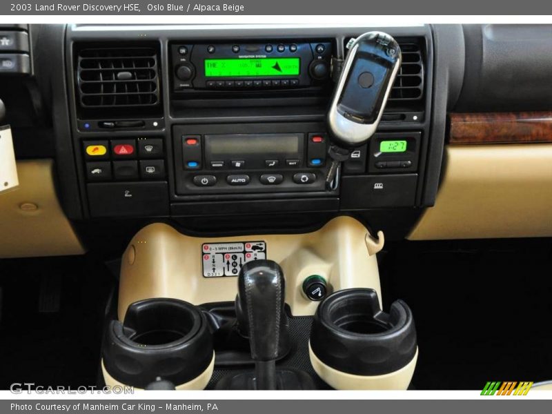 Oslo Blue / Alpaca Beige 2003 Land Rover Discovery HSE