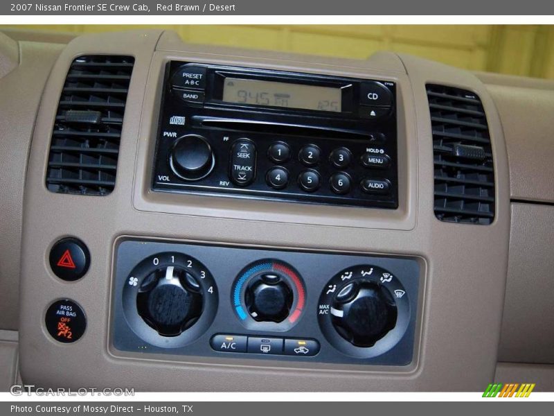 Red Brawn / Desert 2007 Nissan Frontier SE Crew Cab