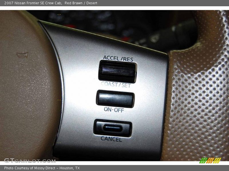 Red Brawn / Desert 2007 Nissan Frontier SE Crew Cab