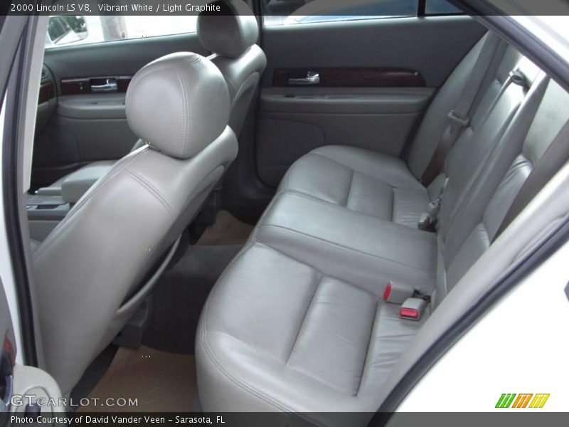Vibrant White / Light Graphite 2000 Lincoln LS V8