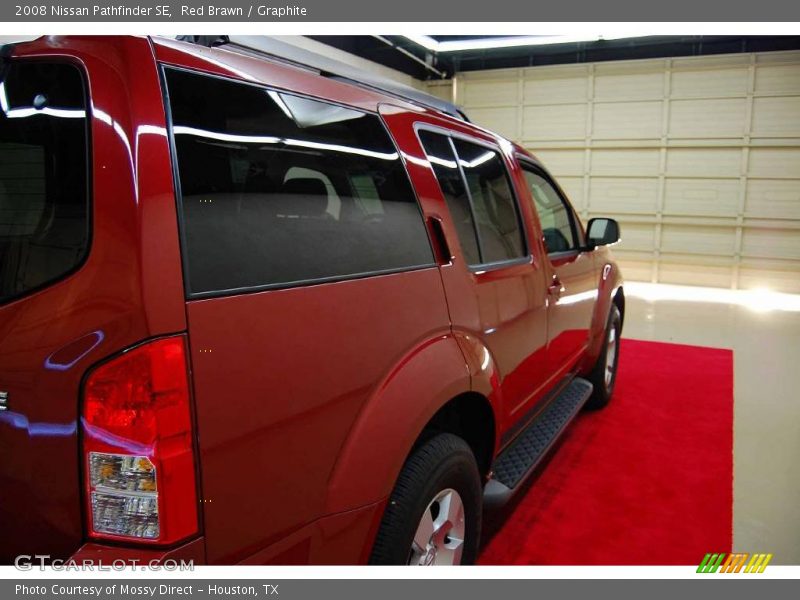 Red Brawn / Graphite 2008 Nissan Pathfinder SE