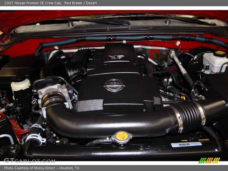 Red Brawn / Desert 2007 Nissan Frontier SE Crew Cab