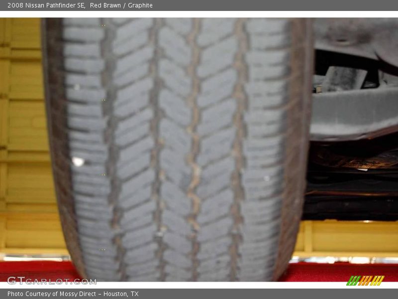 Red Brawn / Graphite 2008 Nissan Pathfinder SE
