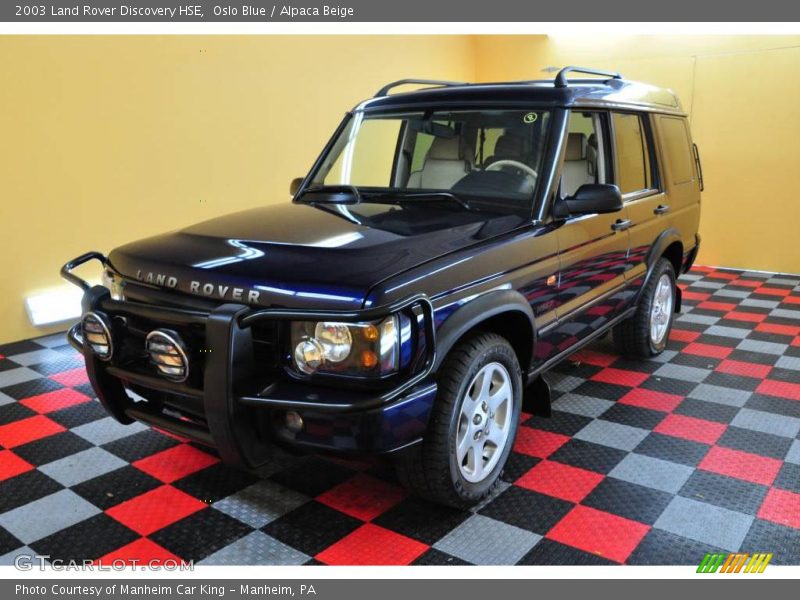 Oslo Blue / Alpaca Beige 2003 Land Rover Discovery HSE