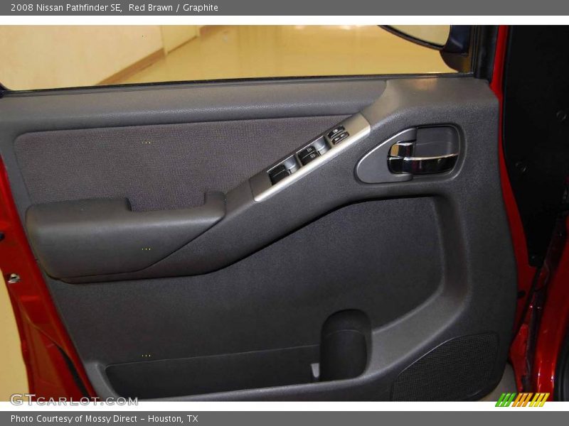 Red Brawn / Graphite 2008 Nissan Pathfinder SE