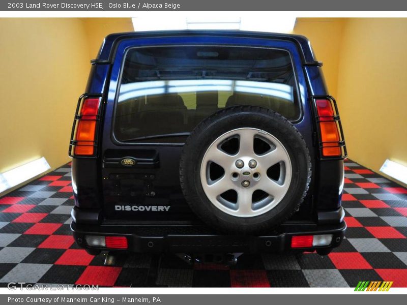 Oslo Blue / Alpaca Beige 2003 Land Rover Discovery HSE