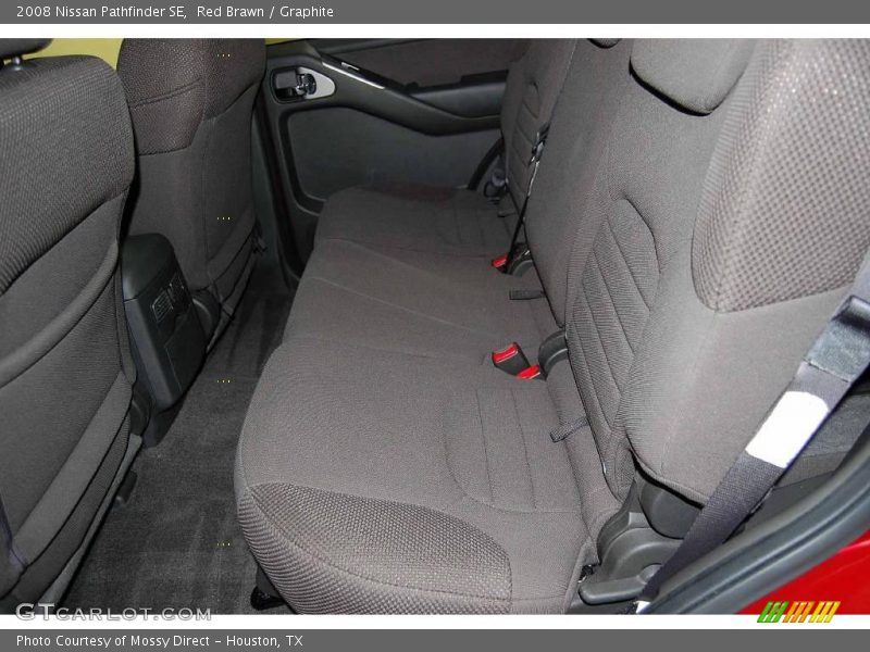 Red Brawn / Graphite 2008 Nissan Pathfinder SE