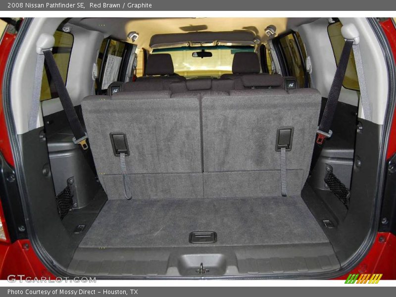 Red Brawn / Graphite 2008 Nissan Pathfinder SE
