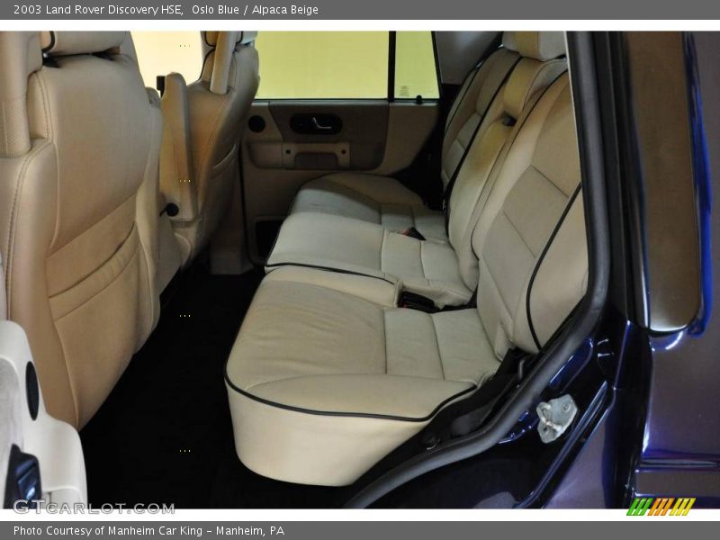Oslo Blue / Alpaca Beige 2003 Land Rover Discovery HSE