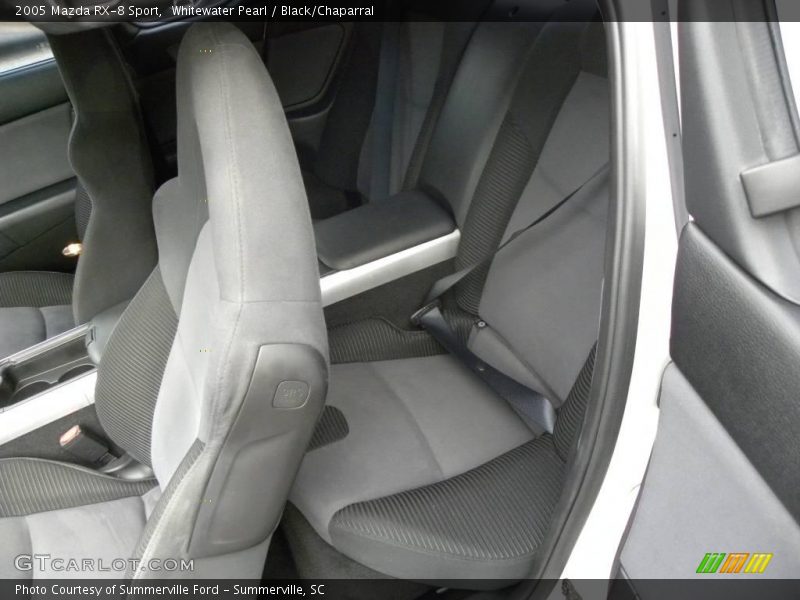 Whitewater Pearl / Black/Chaparral 2005 Mazda RX-8 Sport