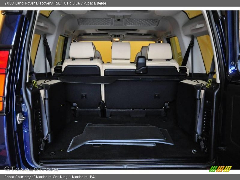 Oslo Blue / Alpaca Beige 2003 Land Rover Discovery HSE