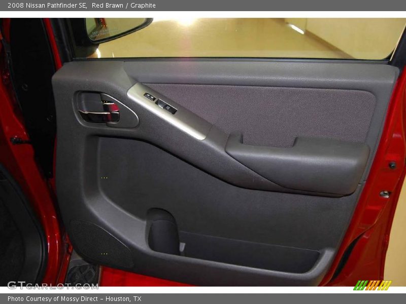 Red Brawn / Graphite 2008 Nissan Pathfinder SE