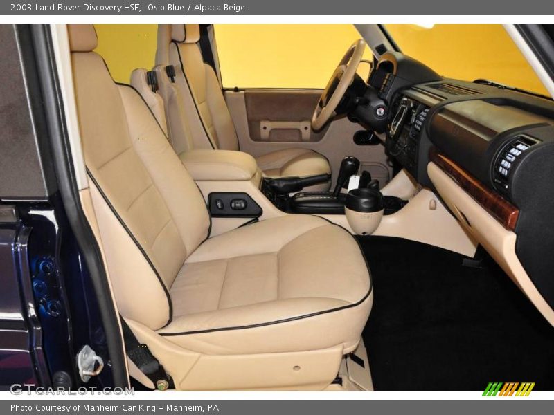 Oslo Blue / Alpaca Beige 2003 Land Rover Discovery HSE