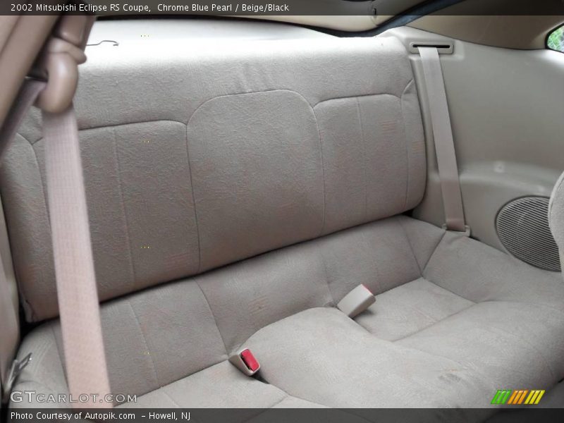 Chrome Blue Pearl / Beige/Black 2002 Mitsubishi Eclipse RS Coupe