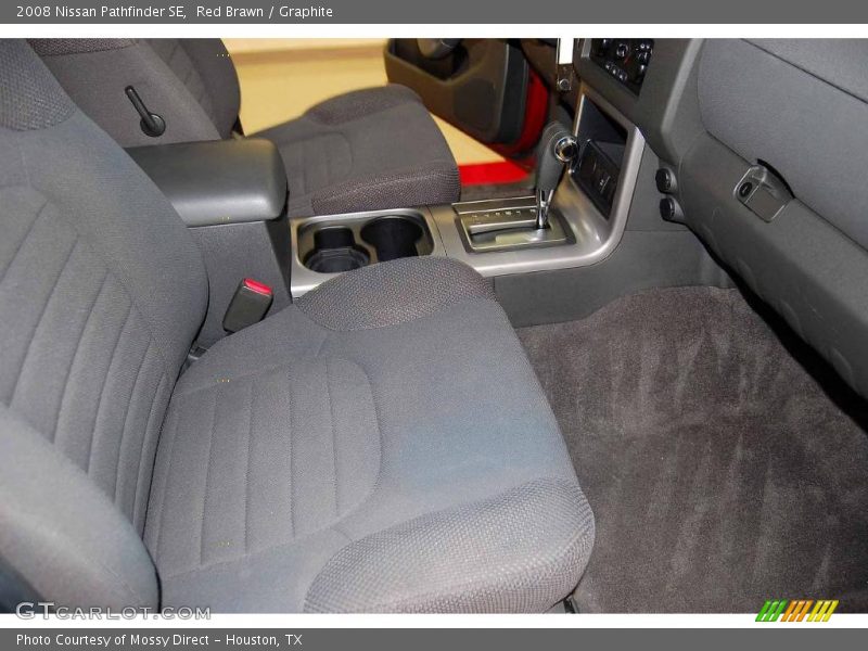 Red Brawn / Graphite 2008 Nissan Pathfinder SE