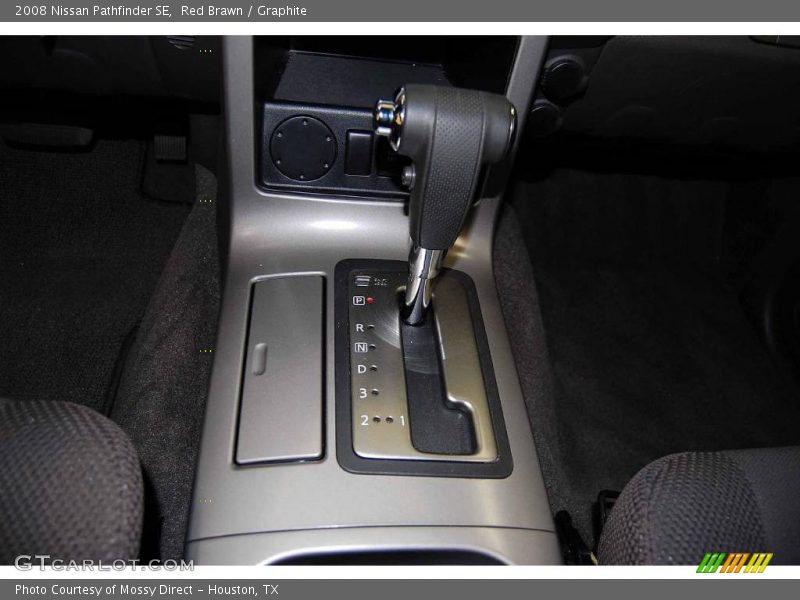 Red Brawn / Graphite 2008 Nissan Pathfinder SE