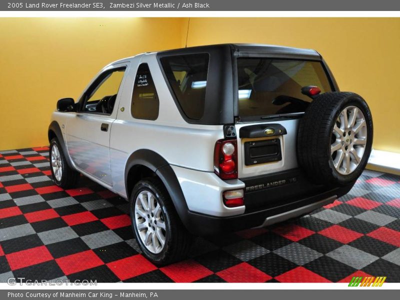 Zambezi Silver Metallic / Ash Black 2005 Land Rover Freelander SE3