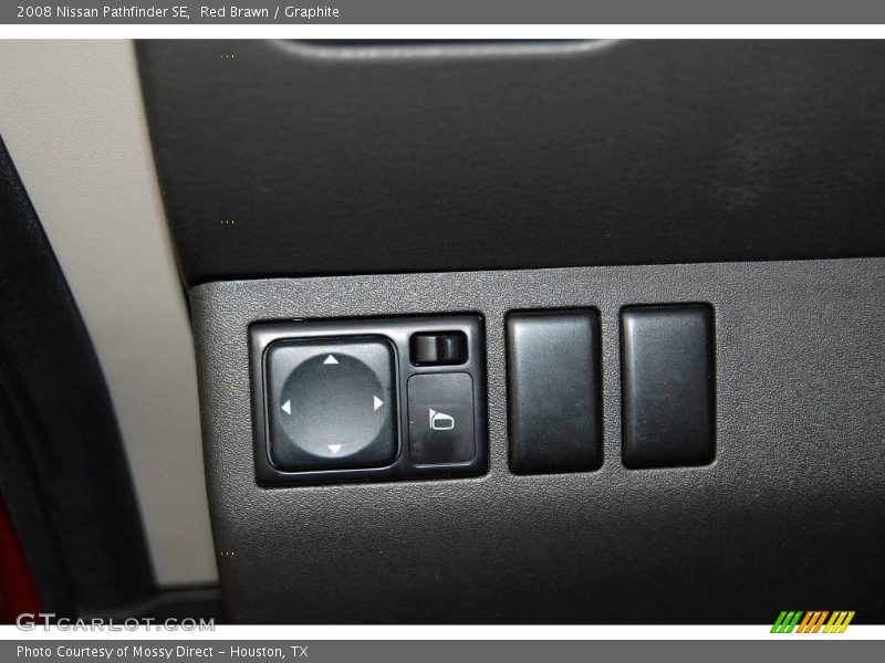 Red Brawn / Graphite 2008 Nissan Pathfinder SE