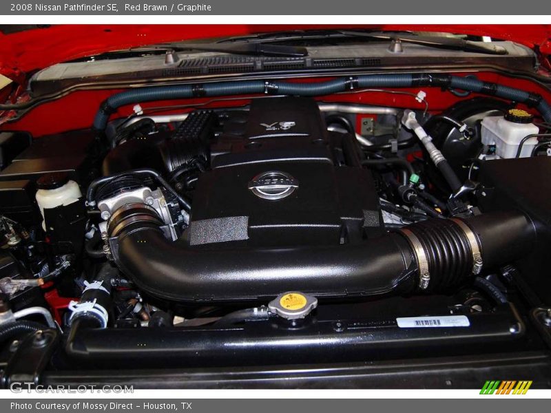 Red Brawn / Graphite 2008 Nissan Pathfinder SE