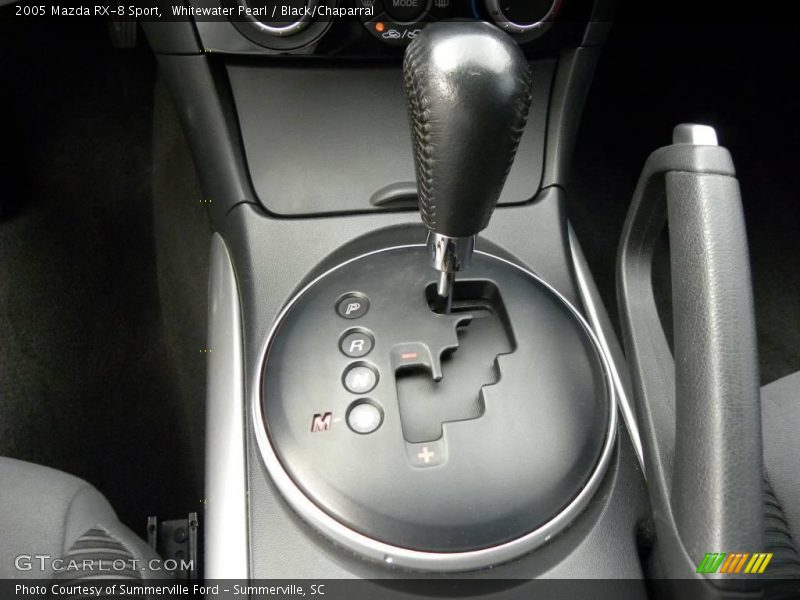 Whitewater Pearl / Black/Chaparral 2005 Mazda RX-8 Sport