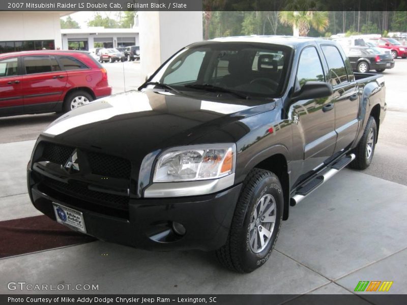 Brilliant Black / Slate 2007 Mitsubishi Raider LS Double Cab
