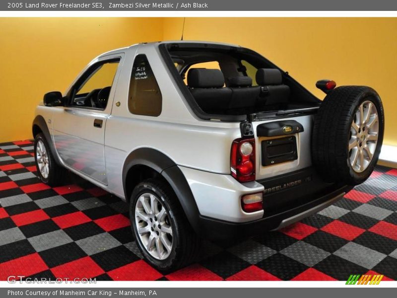 Zambezi Silver Metallic / Ash Black 2005 Land Rover Freelander SE3