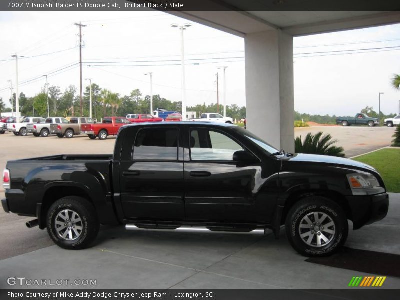 Brilliant Black / Slate 2007 Mitsubishi Raider LS Double Cab