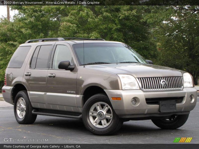Mineral Grey Metallic / Dark Graphite 2002 Mercury Mountaineer