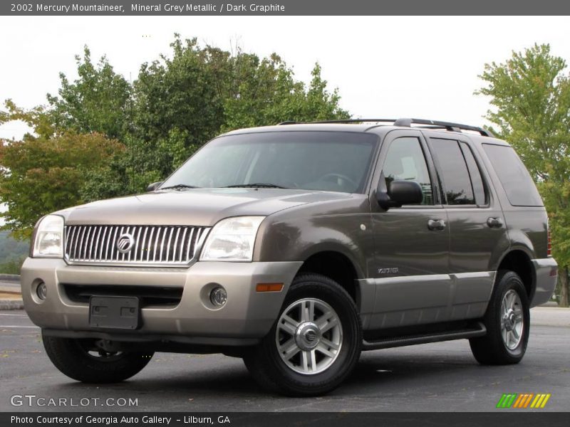 Mineral Grey Metallic / Dark Graphite 2002 Mercury Mountaineer