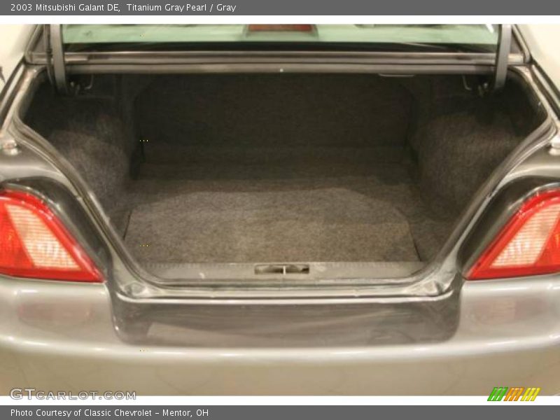 Titanium Gray Pearl / Gray 2003 Mitsubishi Galant DE