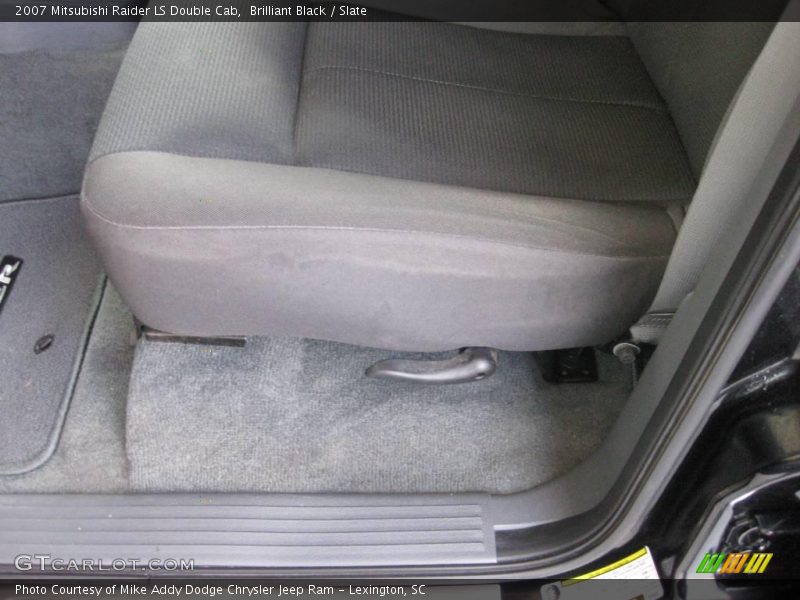 Brilliant Black / Slate 2007 Mitsubishi Raider LS Double Cab